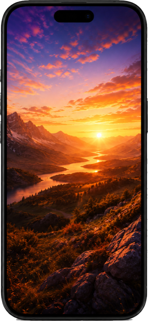 Smartphone with adaptive display