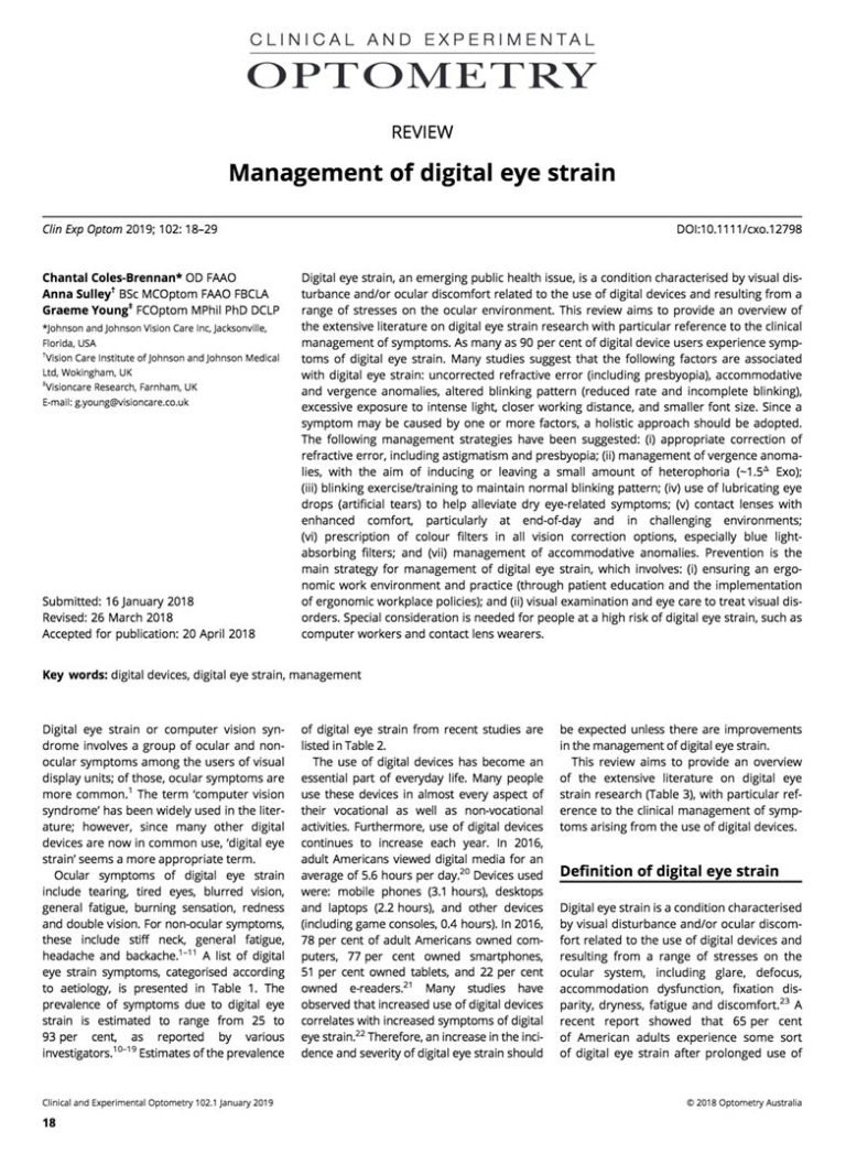 research paper on eye disease