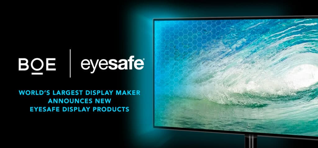BOE Eyesafe Display Low Blue Light Monitors and Laptops