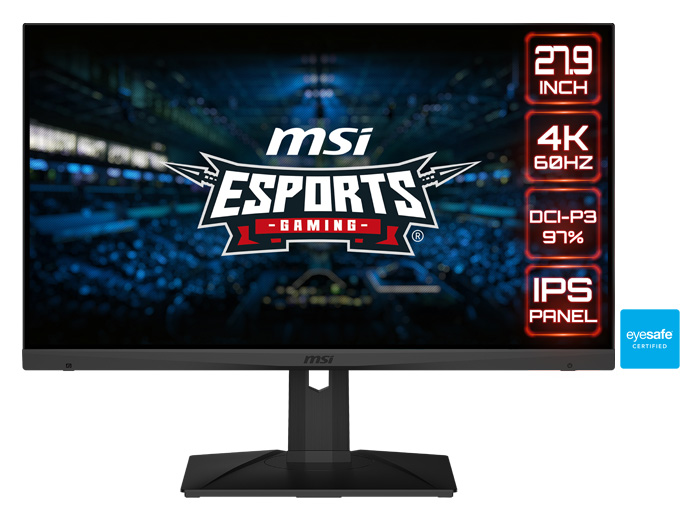 MSI MAG281URV Gaming Monitor Low Blue Light Color Integrity