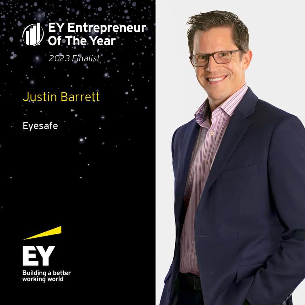 Eyesafe CEO Justin Barrett named EY Entrepreneur Of The Year® 2023 Heartland Finalist