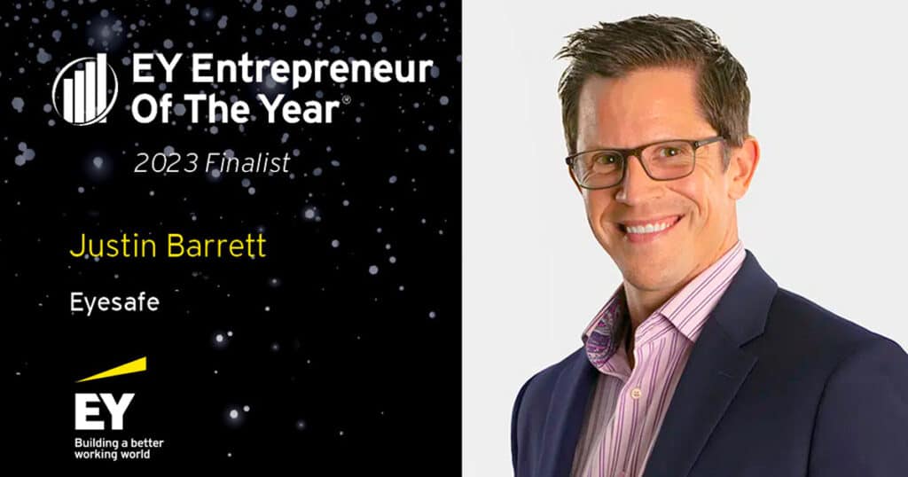 Eyesafe CEO Justin Barrett named EY Entrepreneur Of The Year® 2023 Heartland Finalist