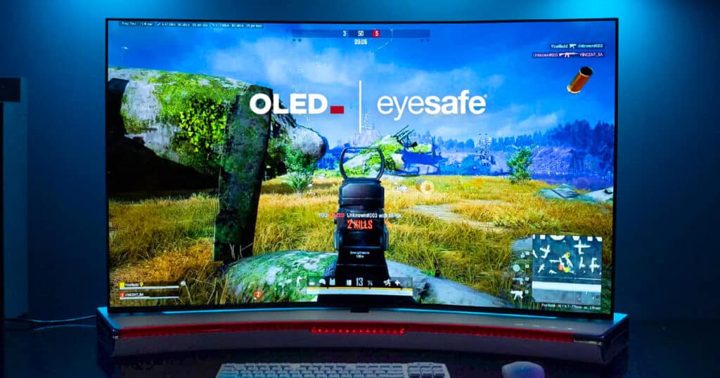 OLED Eyesafe Gaming Monitors