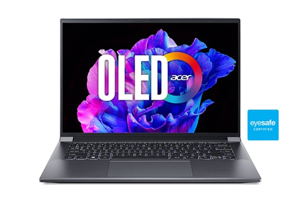 Acer SwiftX 14 Eyesafe Certified blue light laptop