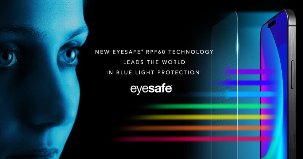 New Eyesafe RPF60 blue light filtration technology