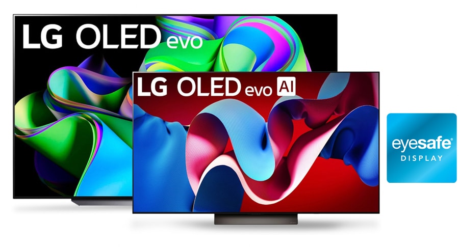 OLED TVs with Eyesafe Display