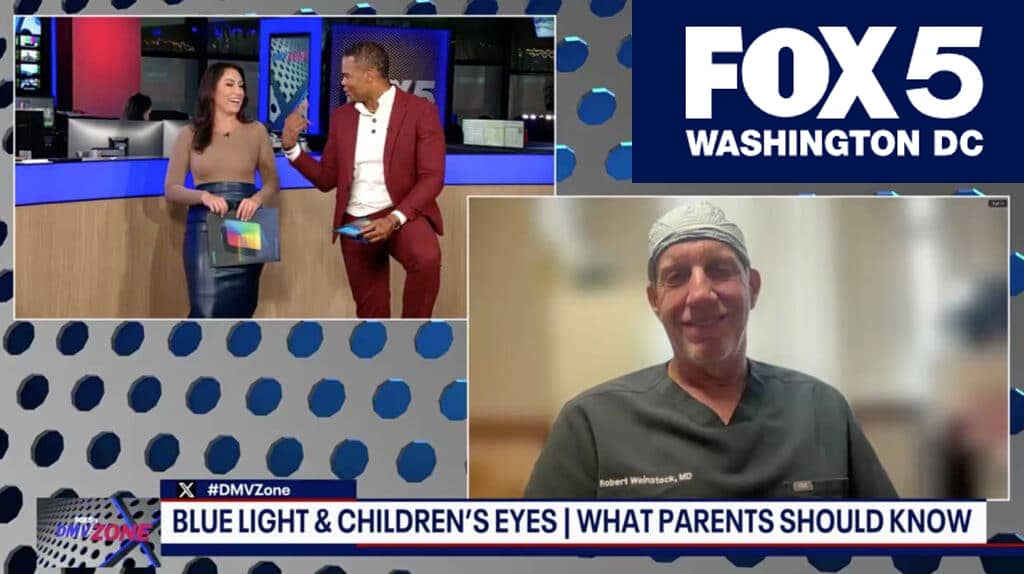 Fox 5 DC interview with Dr. Robert Weinstock Eyesafe