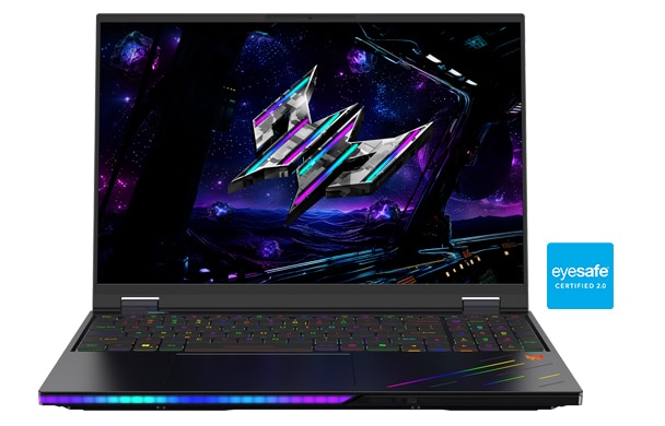 Predator gaming laptop Eyesafe Certified 2.0