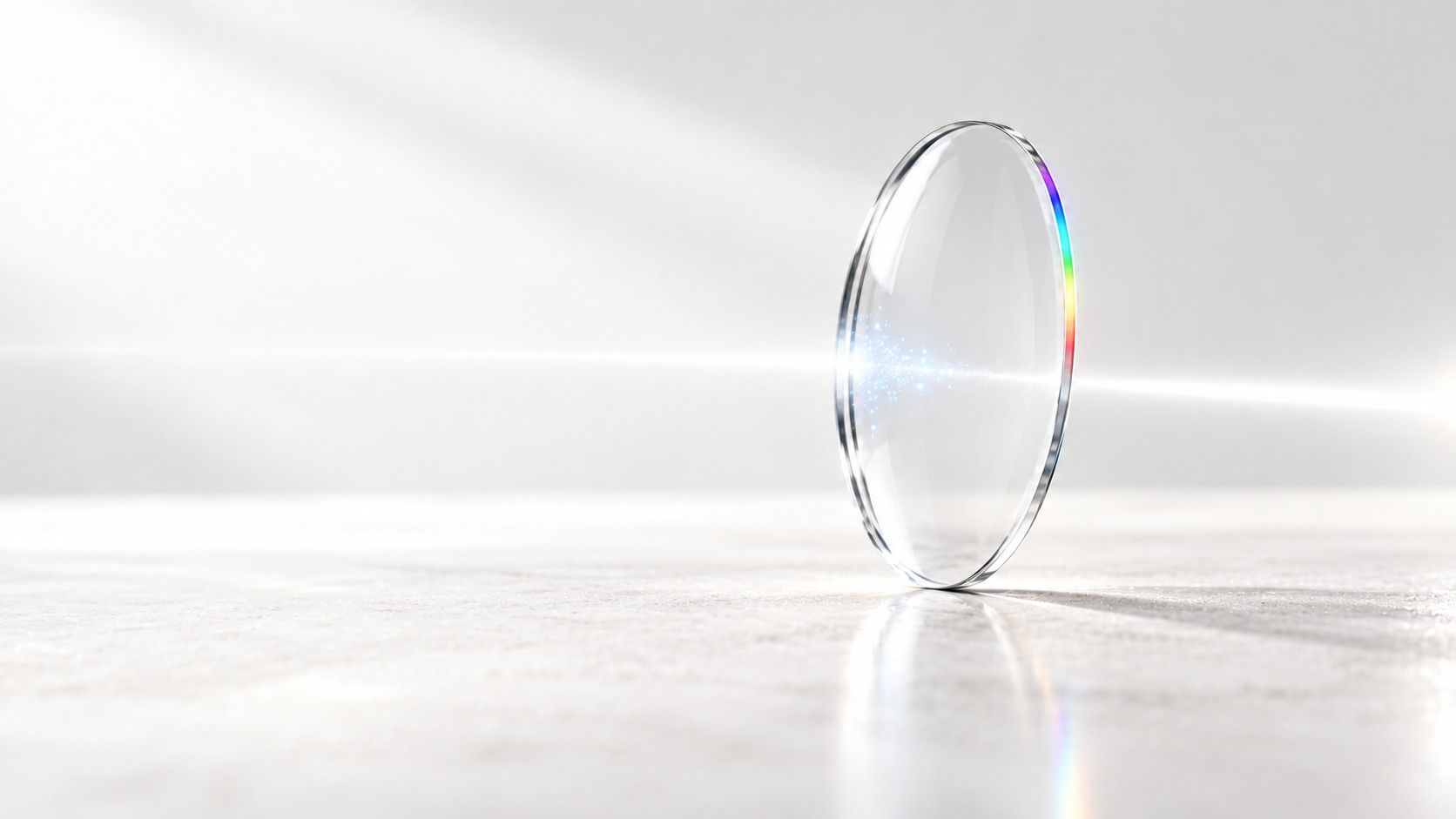 Eyesafe Clear Pro lens, crystal clear